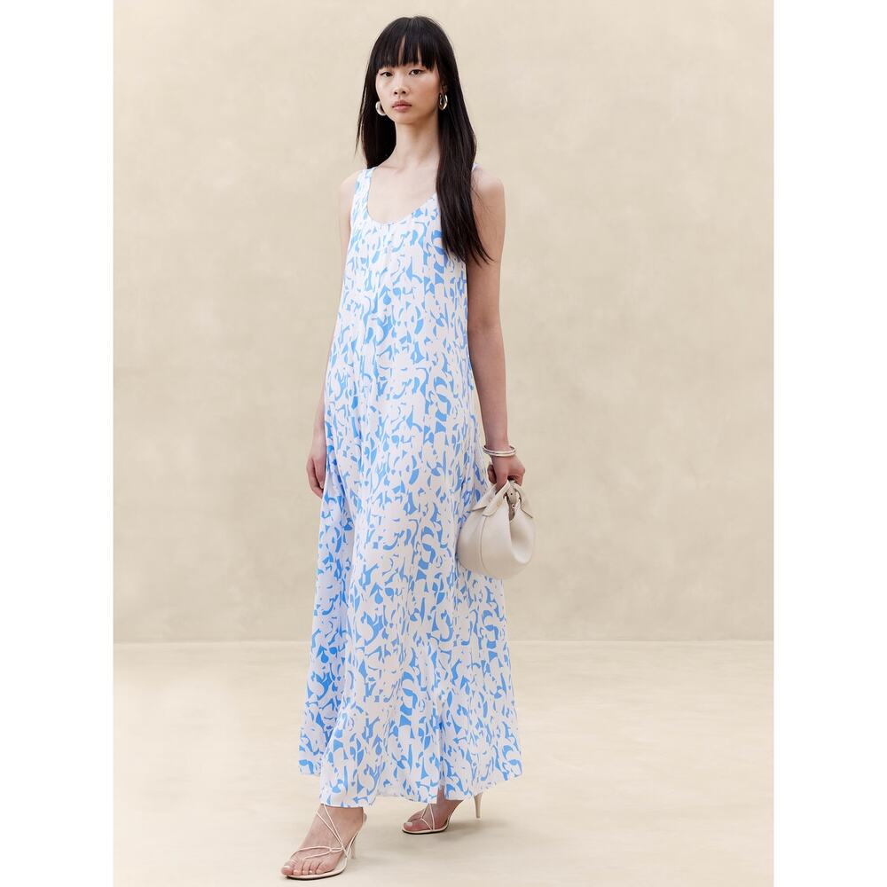 [ Banana Republic ] Serenade Silk Maxi Dress
